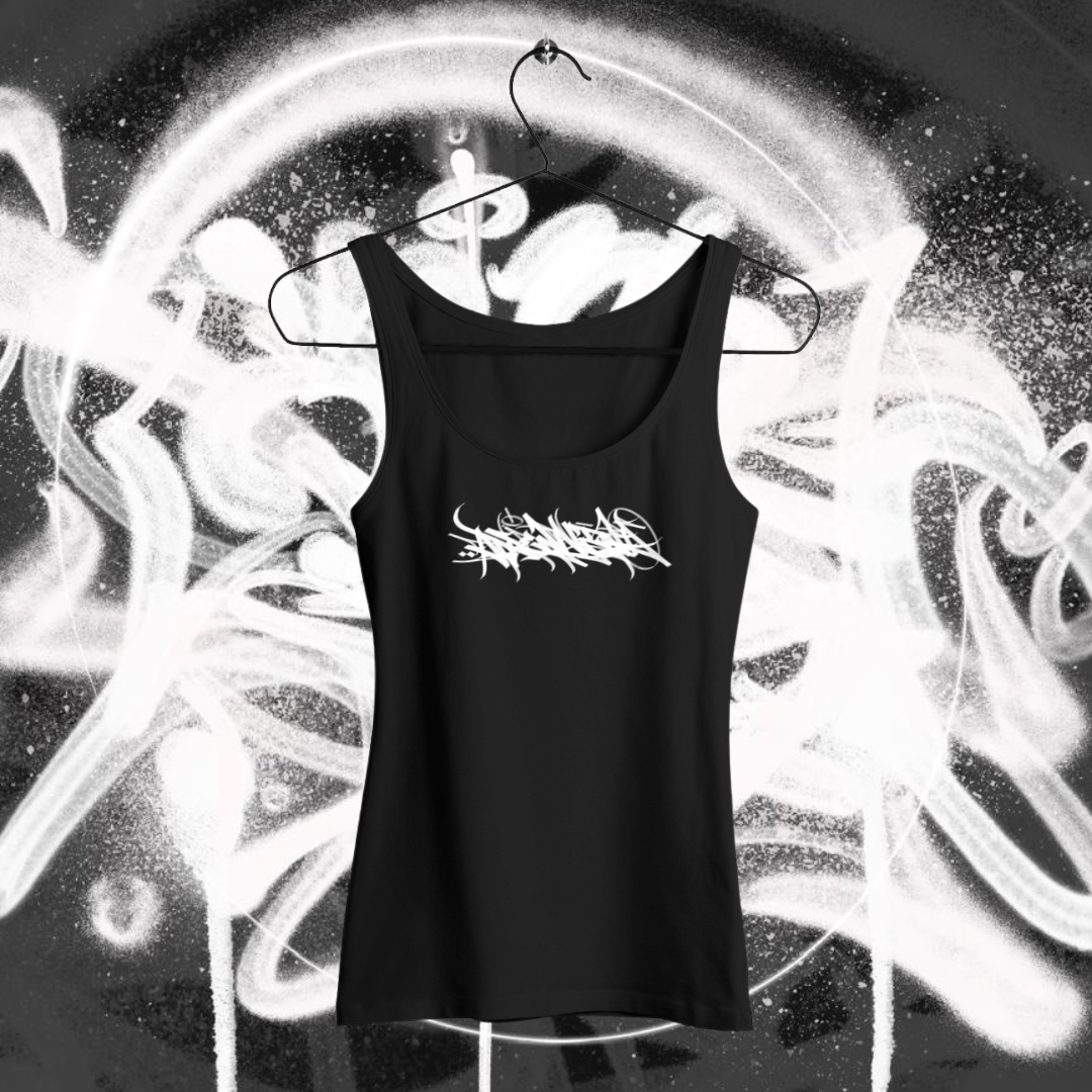 Adrenalina Lettering Slim-fit Tank Top (120g/m2)